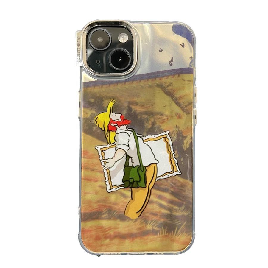Van Gogh Oil Painting Full Screen Cool Printing Fashion INS Style Phone Case