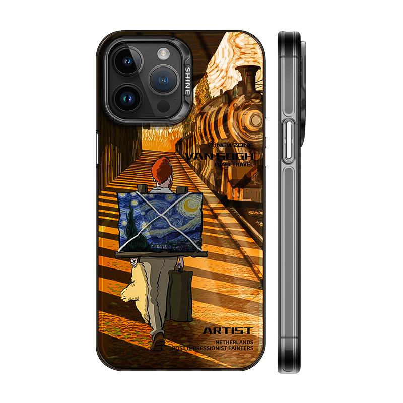Van Gogh Oil Painting Full Screen Cool Printing Fashion INS Style Phone Case