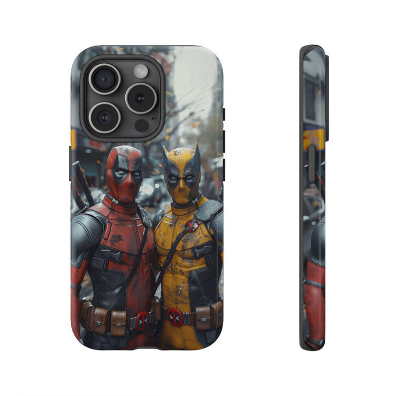 Original Marvel Superhero Phone Case - Iron Man, Spider-Man, Deadpool & Wolverine