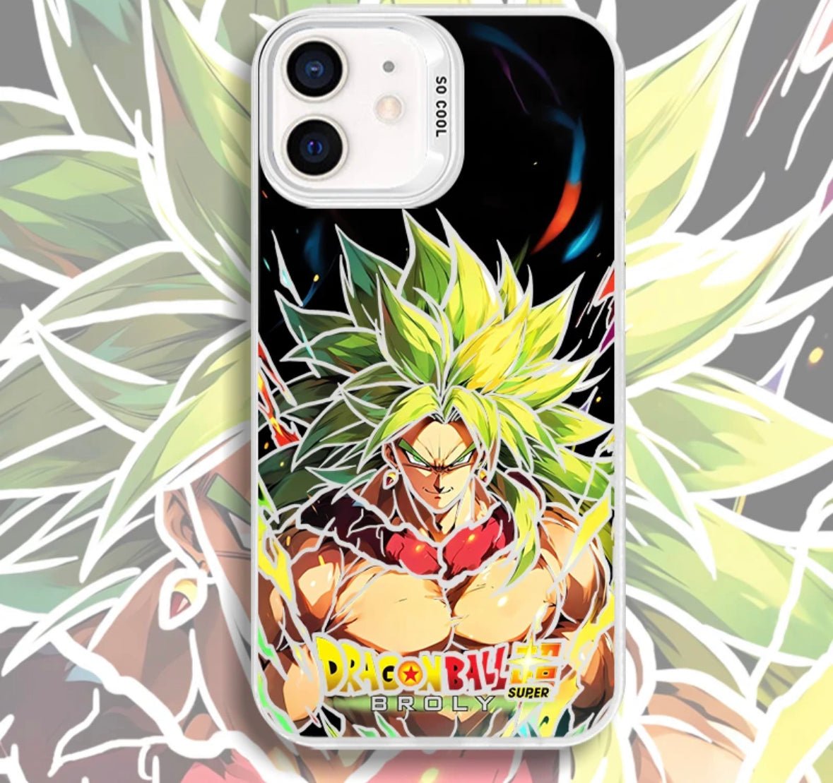Super Warrior Dragon Anime Character Printed Phone Case