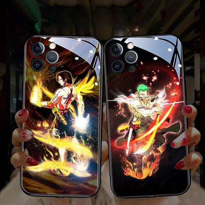 Anime One Piece Luminous Phone Case