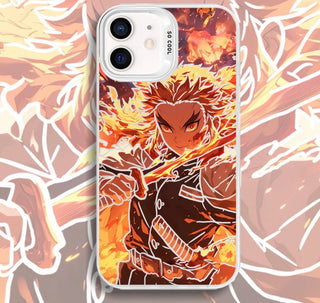 Rengoku Flame Warrior Anime Phone Case