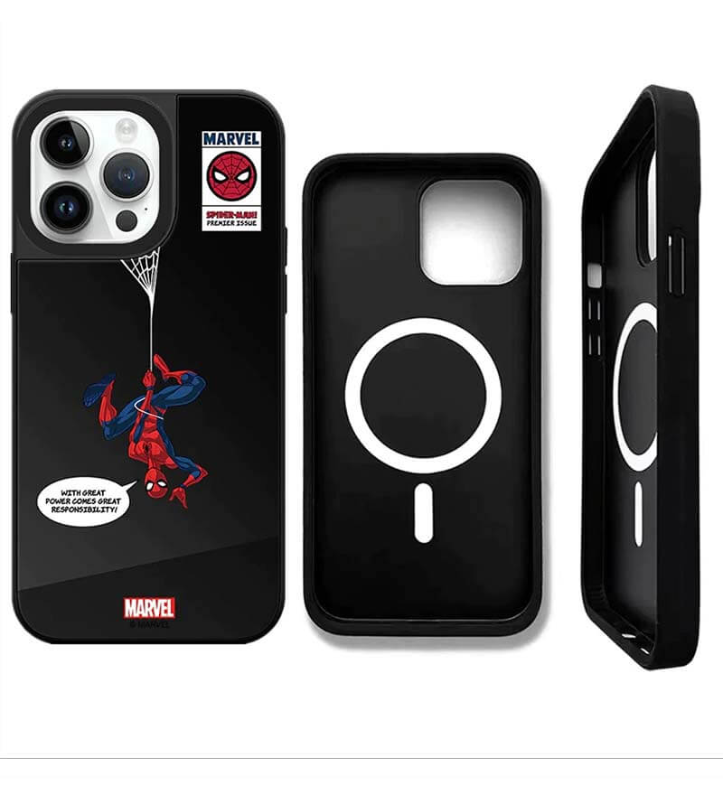 2024 Nuova custodia per telefono compatibile MagSafe originale dei supereroi Marvel
