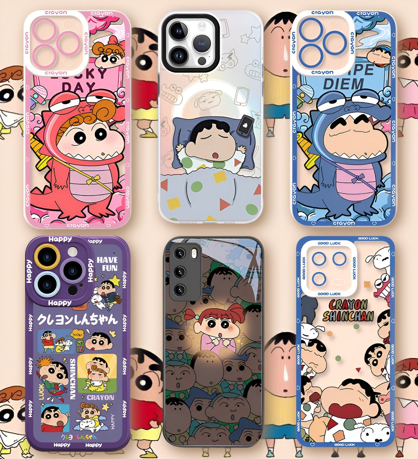 Crayon Shin-chan Clear Case