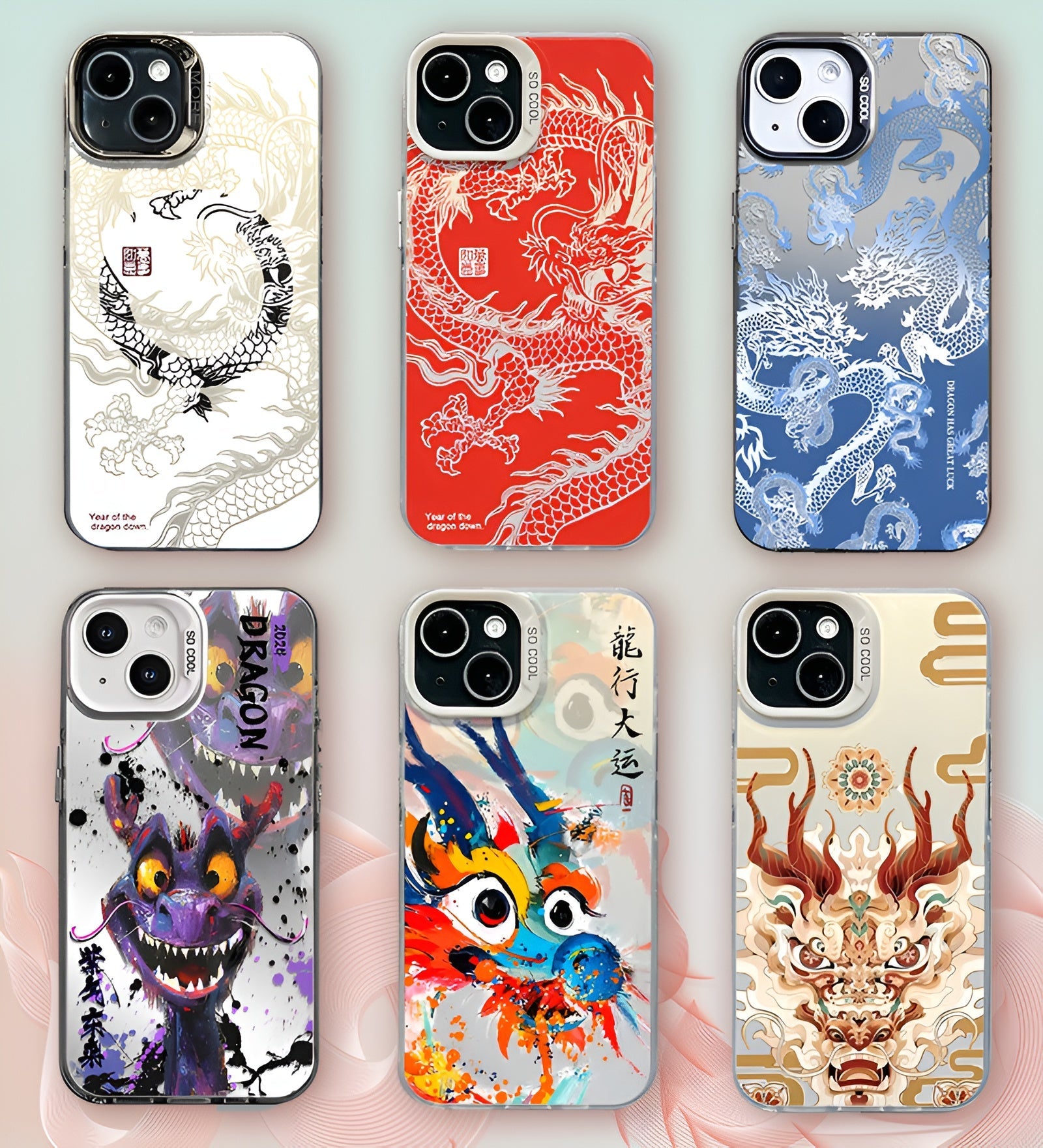 Year Of The Dragon iPhone Cases